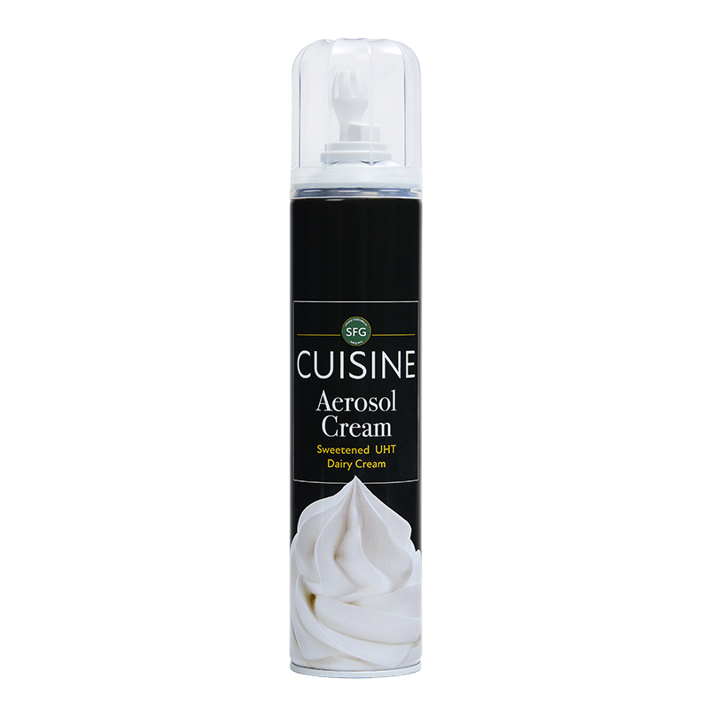 Cuisine Sweetened UHT Dairy Aerosol Cream 500g